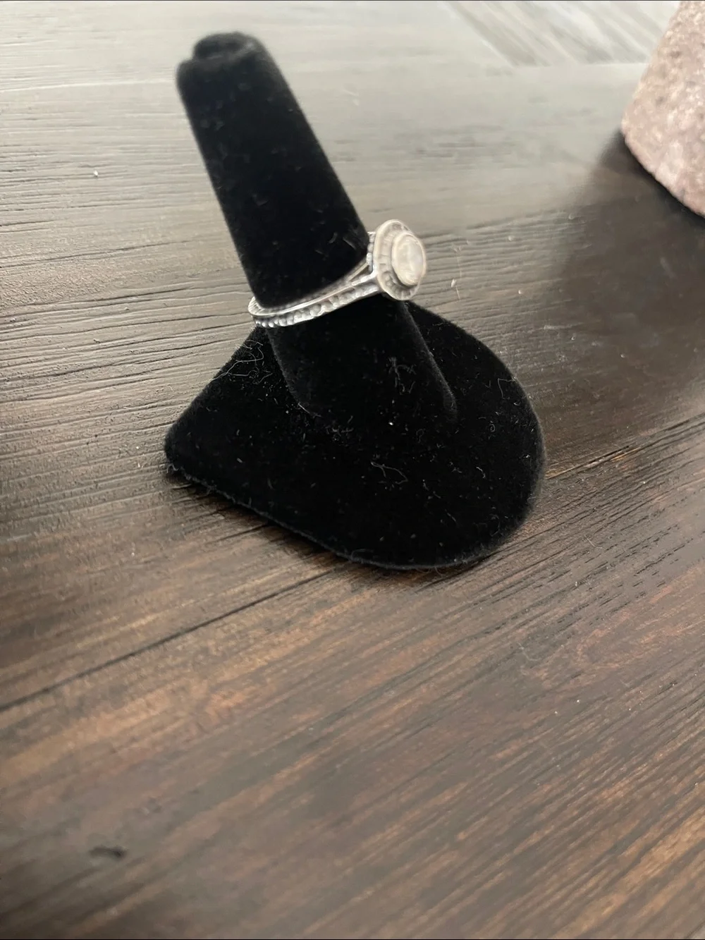 Silpada Sterling Silver Round Halo Ring in Silver and a round cubic zirconia